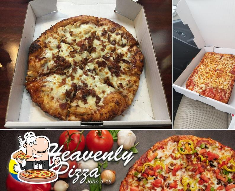 Get pizza at Heavenly Pizza Findlay