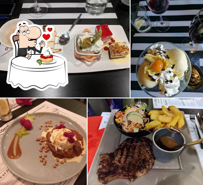 Restaurant DKLé Gembloux offre une éventail de plats sucrés
