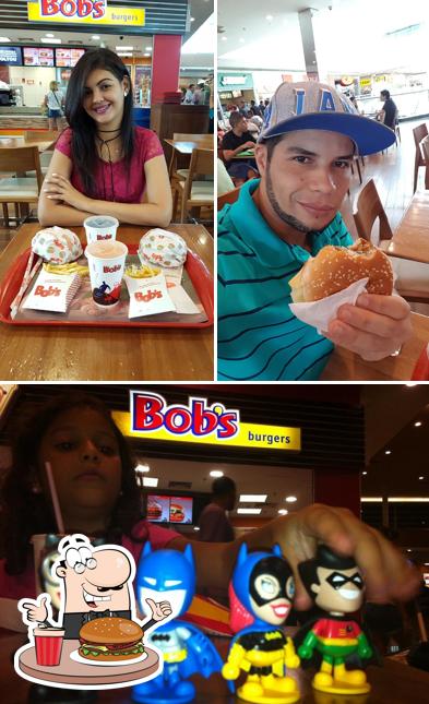 Os hambúrgueres do Bob's Burger - Park Shopping Campo Grande irão satisfazer diferentes gostos