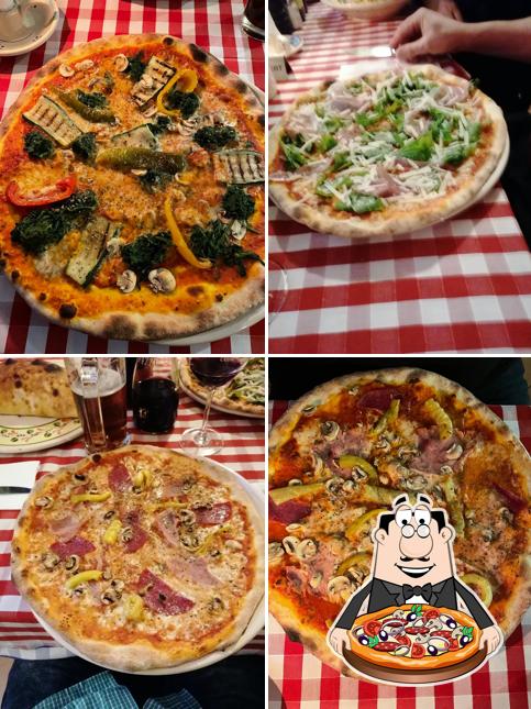 Bei Trattoria Tropea könnt ihr Pizza genießen