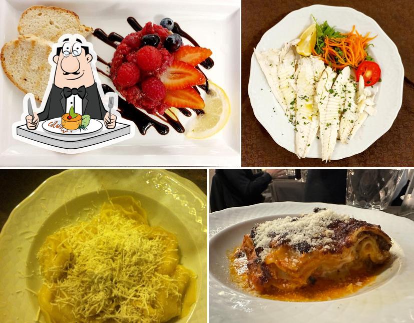 Cibo al Ristorante Santa Cristina al Quirinale