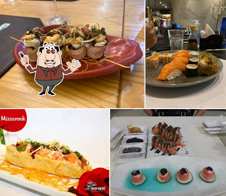 Comida em Bonsai