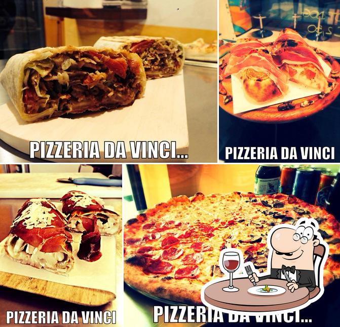 Cibo al Pizza Da Vinci