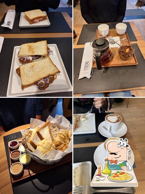 Comida em 1908 Coffee Station