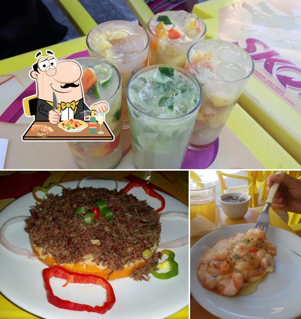 Comida em Mistura Perfeita