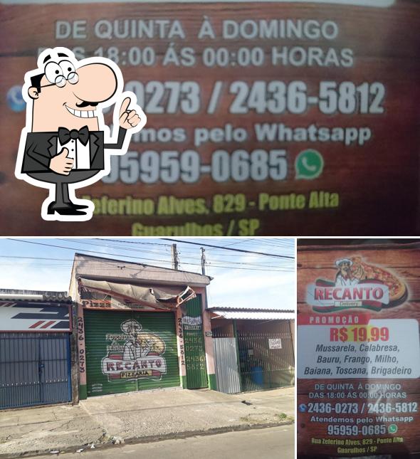 See this picture of Recanto Pizzaria