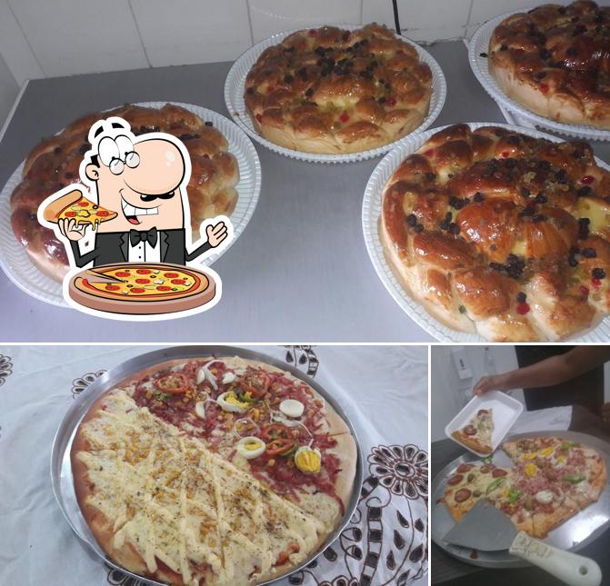 Consiga pizza no Panificadora Dagaj