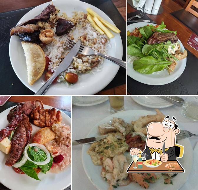 Platos en Gravetos Valinhos, Churrascaria e Cervejaria