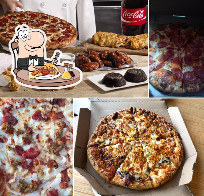 Order pizza at Domino's Pizza