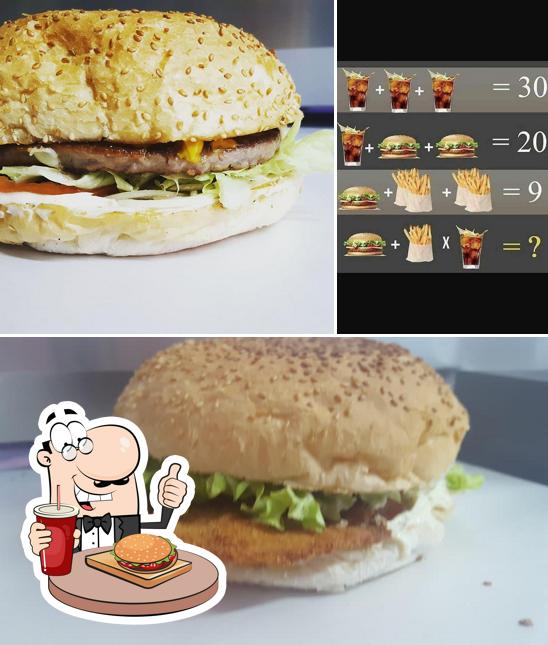 Ordina un hamburger a Damy Burger