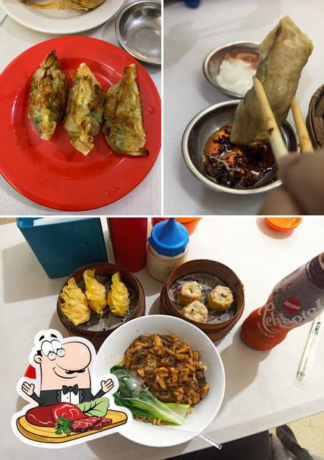 Order meat meals at Dimsum 515 - Pasar Tunjungan
