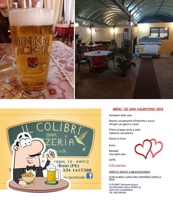 Pizzeria Colibrì propone un'ampia gamma di birre