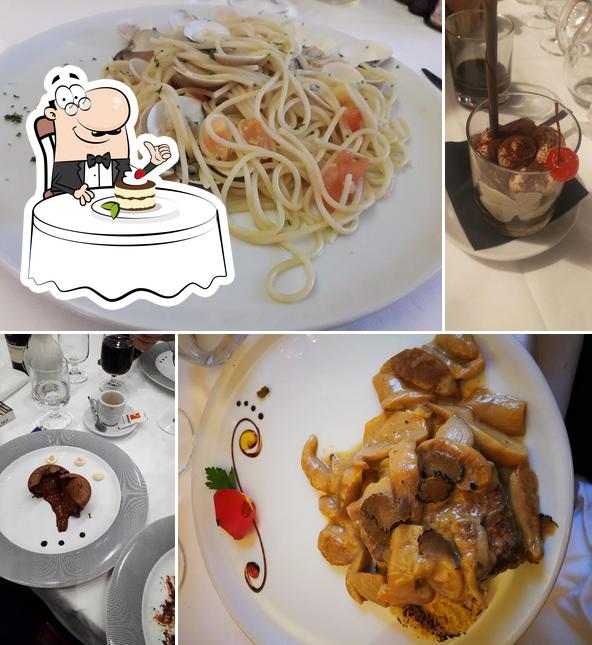 Trattoria Al Ponte x La Gustosa Ristorante sert une sélection de plats sucrés