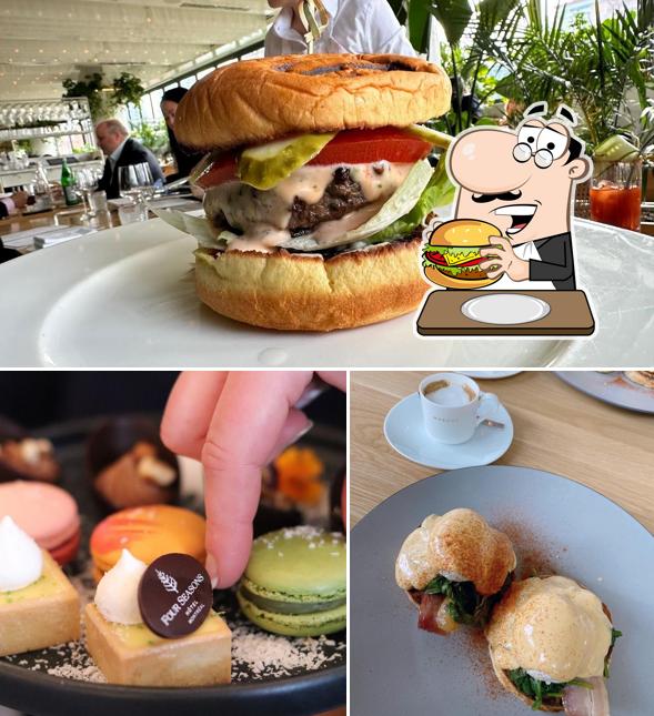 Попробуйте гамбургеры в "MARCUS Restaurant + Lounge"