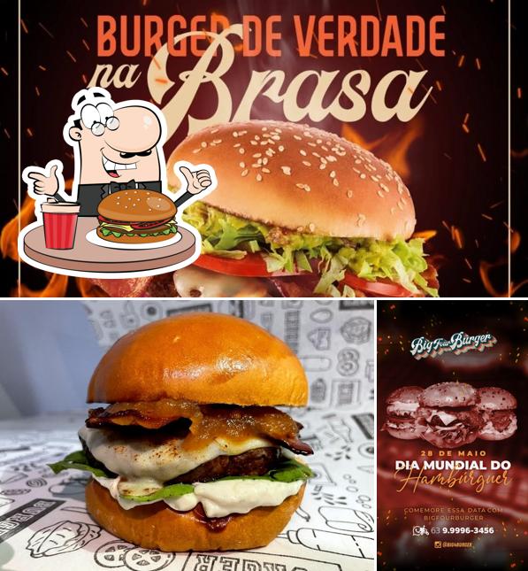 Os hambúrgueres do Big 4 Burger irão satisfazer diferentes gostos