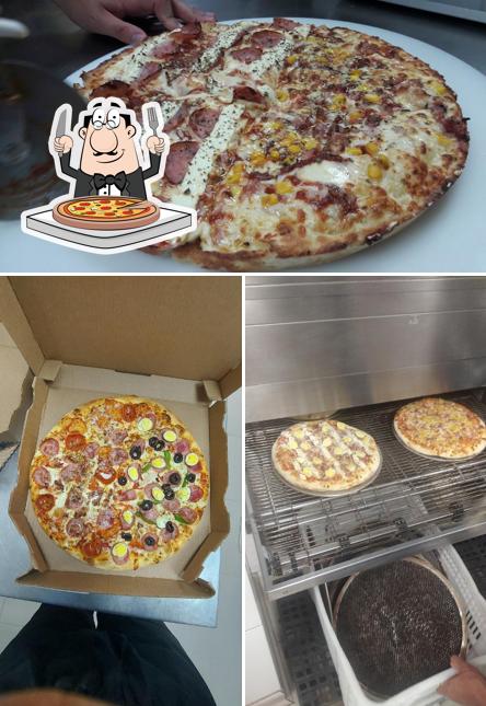 Consiga diversos estilos de pizza