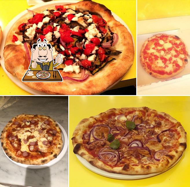 Ordina tra le molte varianti di pizza