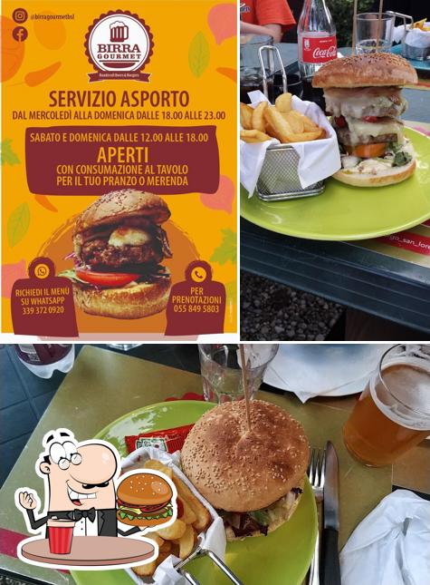 Prova un hamburger a BIRRAGOURMET