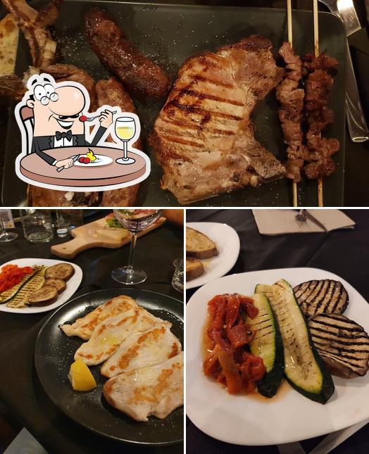 Platti al Braceria Mangiafuoco Mario