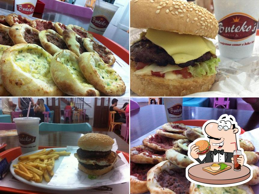 Гамбургер в "Butekos Burger & Grill"
