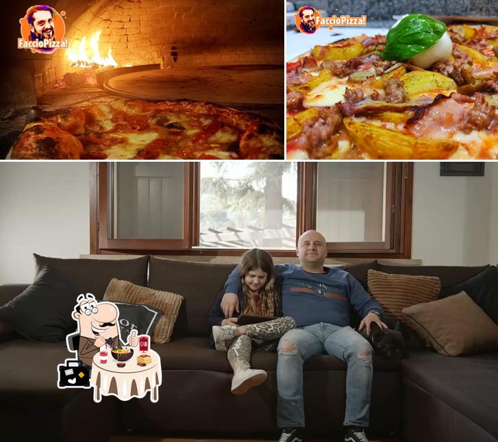 La photo de la nourriture et intérieur de Faccio Pizza’s