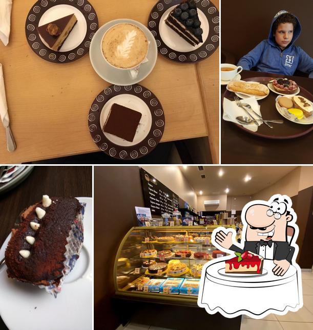 Sever-Metropol Café offre une éventail de desserts