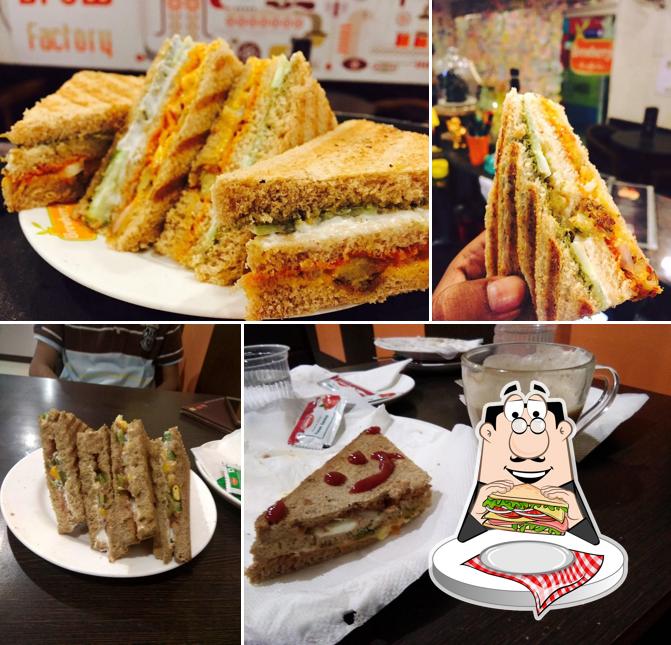 Grab a sandwich at The Coffee Day (Brewberrys)