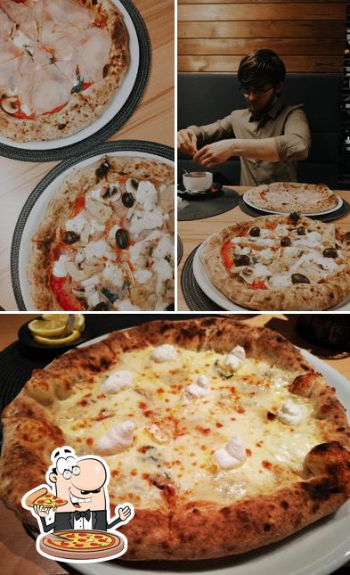En Pizza Social Club ZANO, puedes pedir una pizza