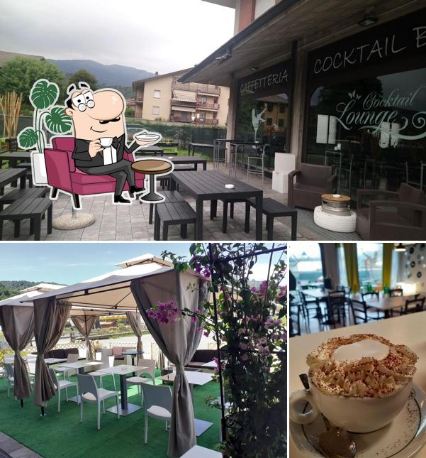 Dai un'occhiata agli interni di 111 Caffetteria, Cocktailbar, Pizzeria