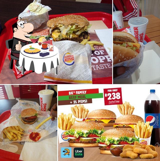 Burger King Hatfield restaurant, Pretoria, St Restaurant menu