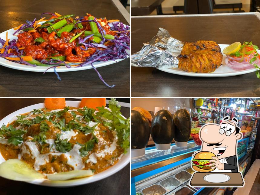 Order a burger at Golden Tree Restaurant