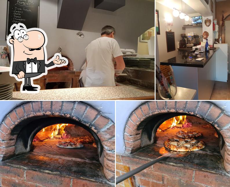 L'intérieur de La Ruota - Pizzéria au feu de bois à CUSTINES