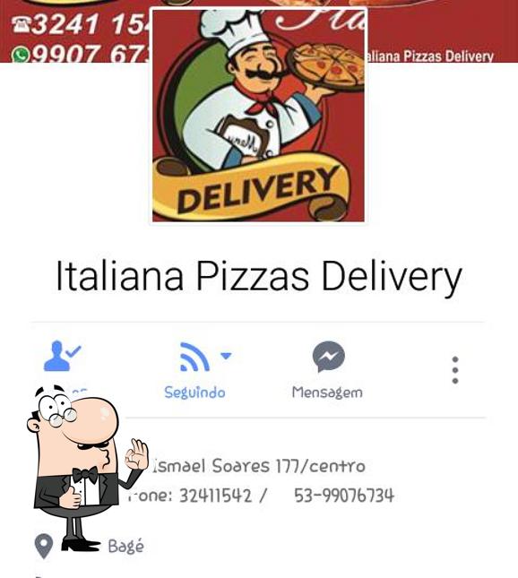 See this picture of Italiana Pizzas