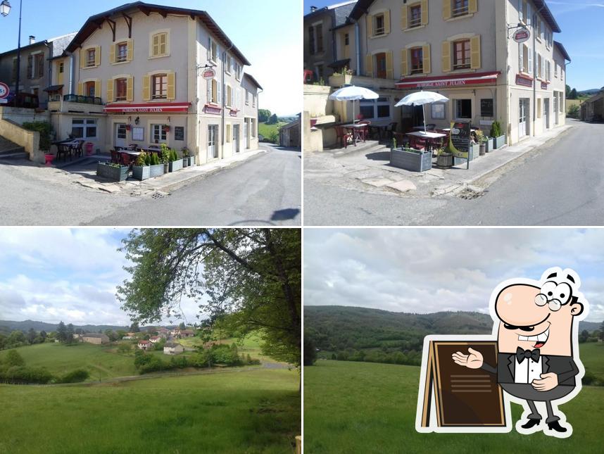 Auberge St Julien, SaintJulienlePetit Critiques de restaurant