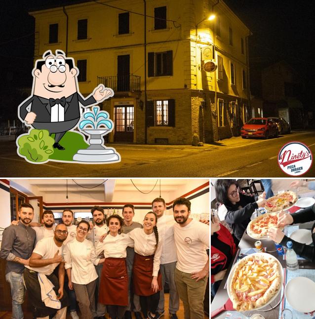 Gli esterni di Ninety's San Lorenzo - Pizza Burger & More