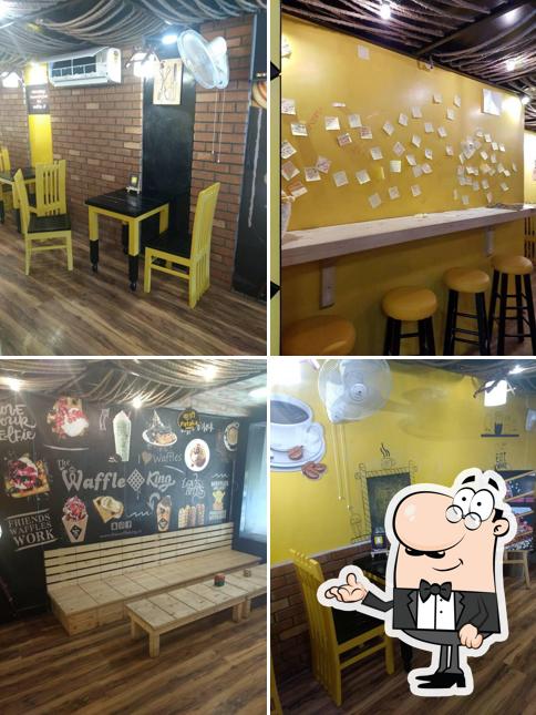 Check out how The Waffle King looks inside