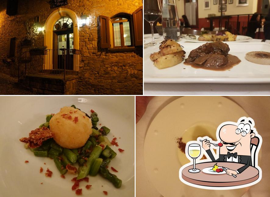 Cibo al Trattoria Del Borgo