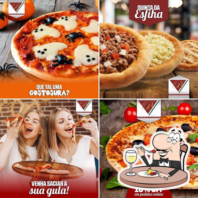 Comida em Pizzaria Bonanza