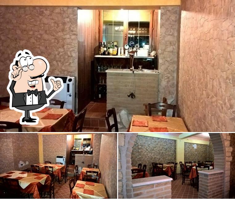 Gli interni di Pizzeria Trattoria La Tavernetta