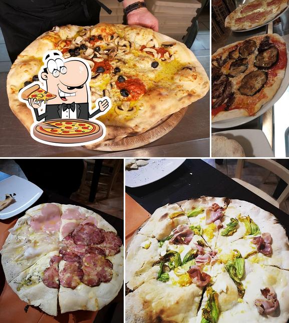 Scegli una pizza a Ristorante Pizzeria Gelateria APP