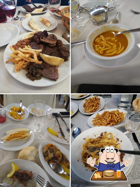 Cibo al Trattoria al Cavallino