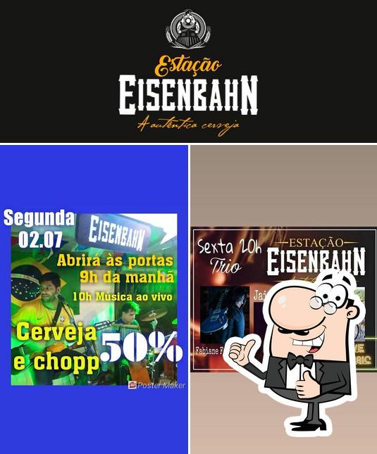 See the pic of Estação Eisenbahn