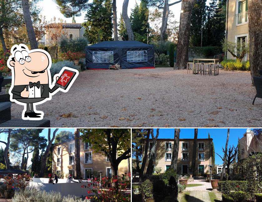 L'extérieur de Hôtel Le Pigonnet 5 étoiles - Esprit de France