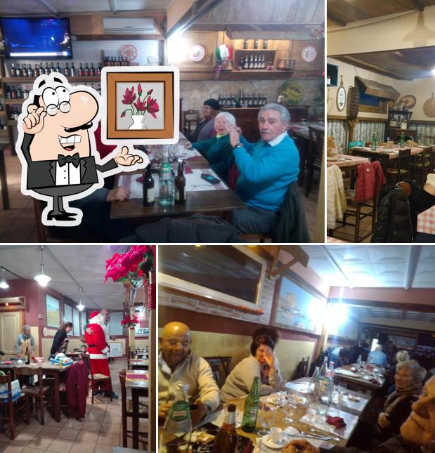 Gli interni di La Locanda