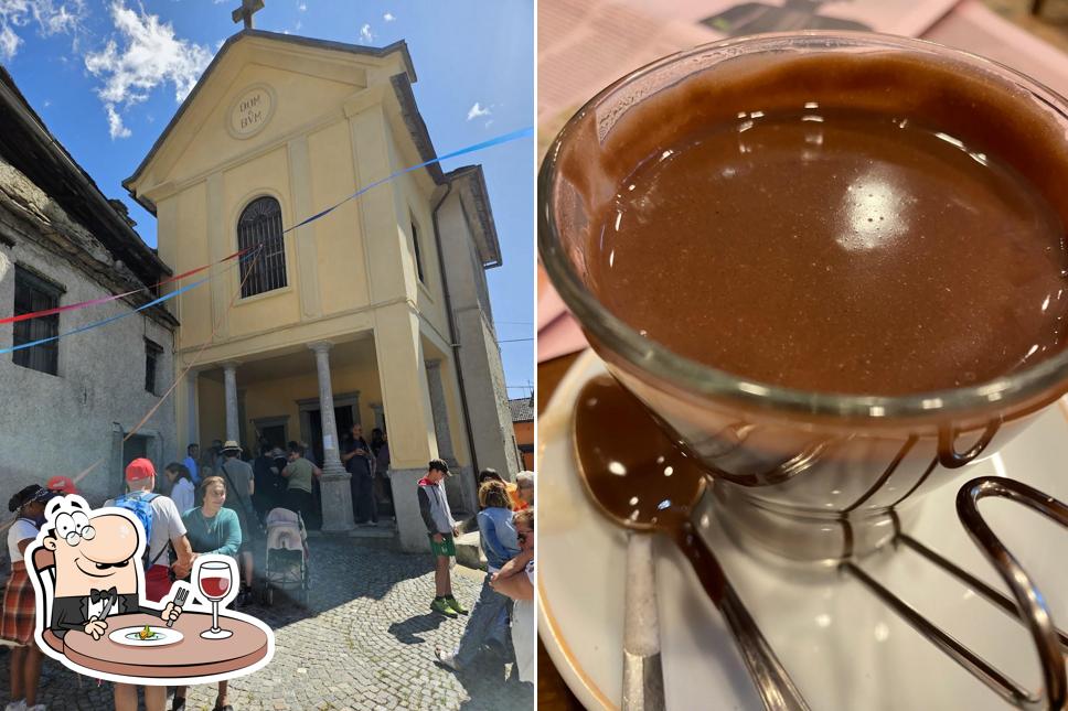 Mousse al cioccolato al Cooperativa Antronese