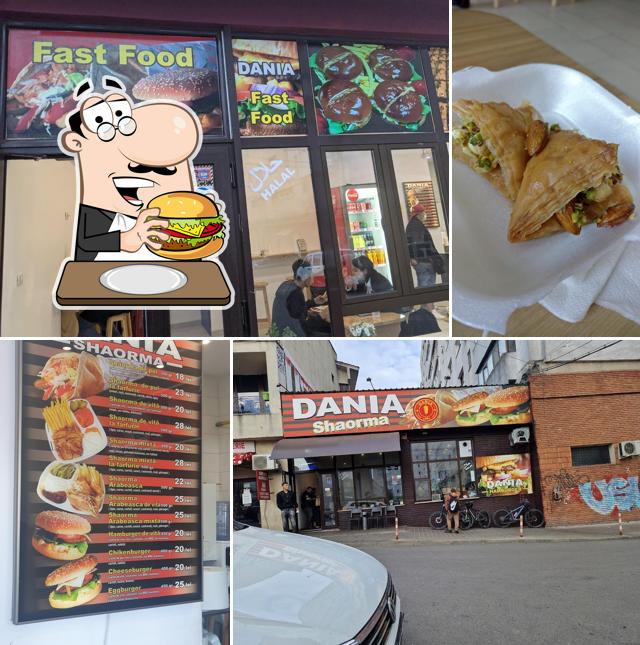 Try out a burger at Dania