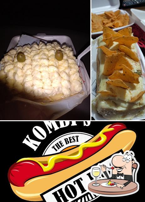 Comida em Kombi's Hot Dog Londres