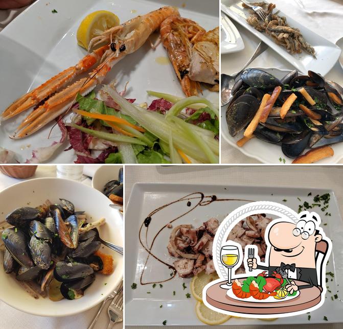 Essayez des fruits de mer à La Vela Latina