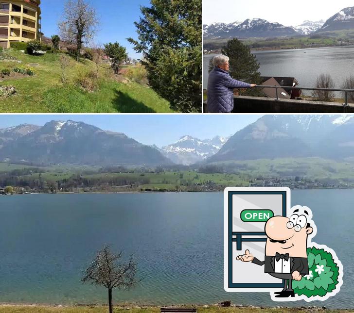 Guarda gli esterni di Panoramarestaurant im Hotel Kurhaus am Sarnersee