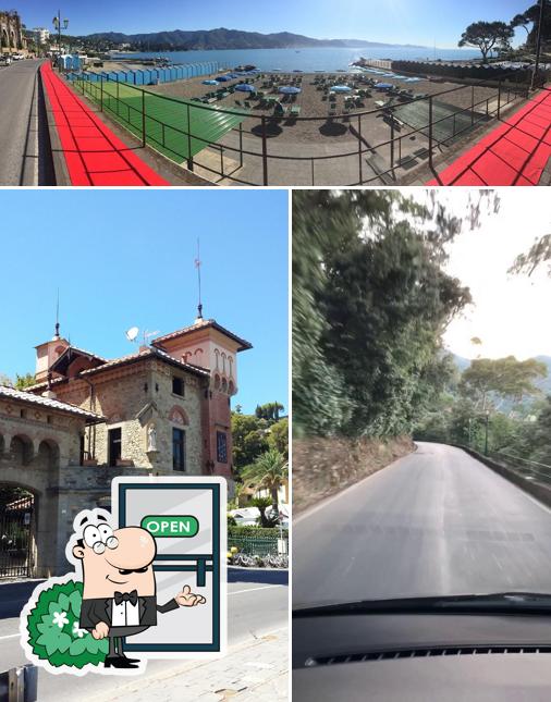 L'extérieur de Spiaggia Minaglia Santa Margherita Ligure